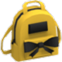 Yellow Designer Backpack  - Uncommon from Hat Shop